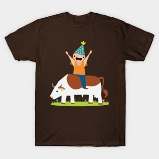 Happy Bull T-Shirt